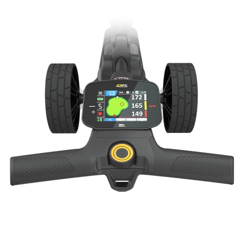 Powakaddy RX1 Remote Electric Golf Cart - GPS Black