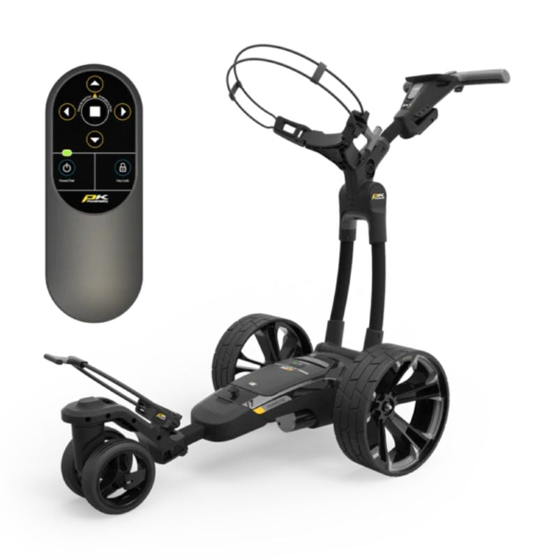Powakaddy RX1 Remote Electric Golf Cart - GPS Black