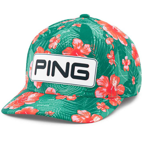 PING Pua Tour Snapback Hat Ping Teal  