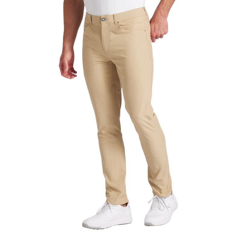 PUMA 101 5 Pocket Golf Pant Prairie Tan