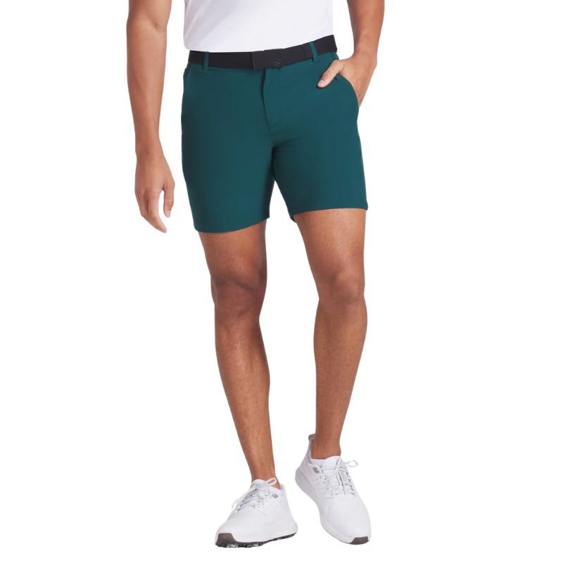 PUMA 101 Solid 7" Golf Shorts Dark Mertle
