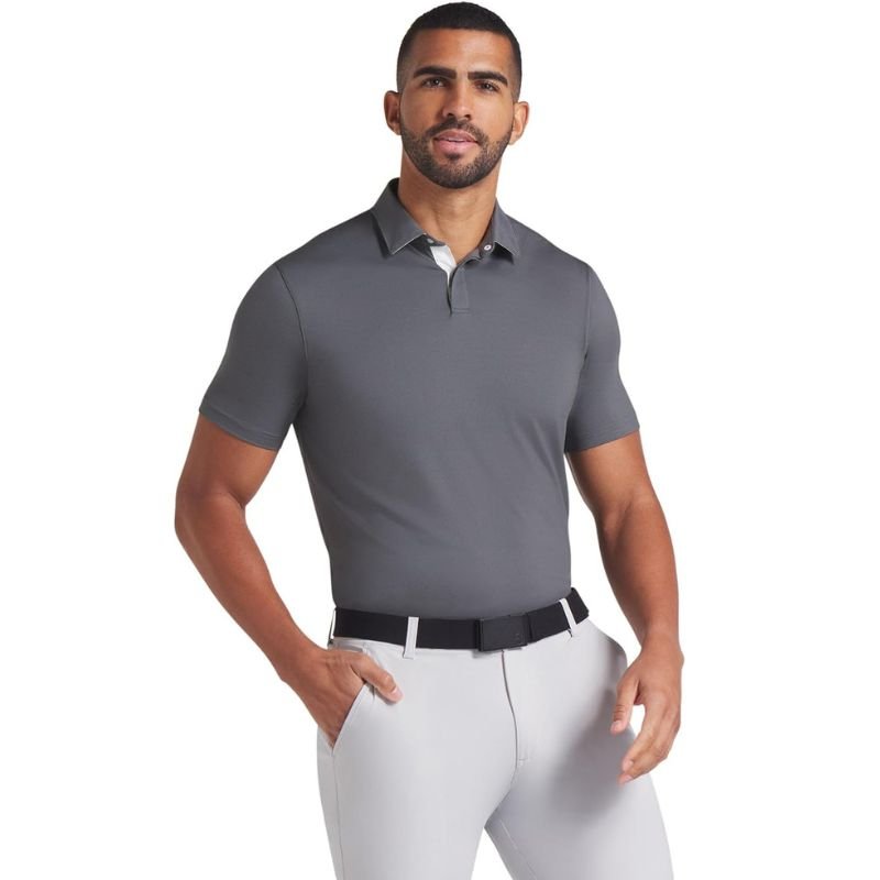 PUMA Aerlon Golf Polo Grey