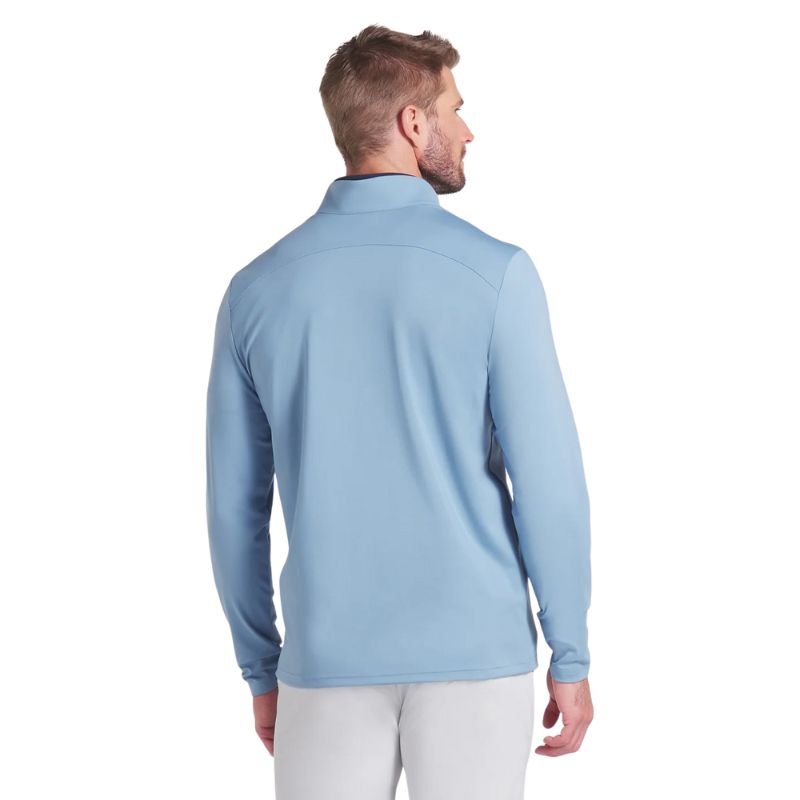 PUMA AP Cloudspun Tech 1/4 Zip Zen Blue