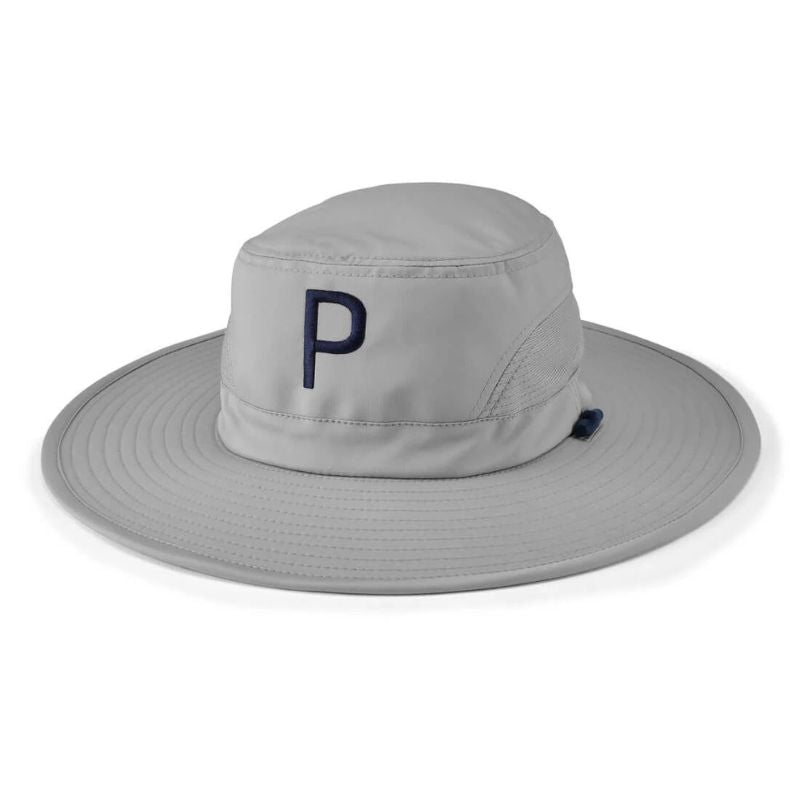 PUMA Aussie P Bucket Hat High Rise Grey OSFA
