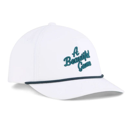 PUMA Beautiful Game Golf Cap White Glow/Dark Myrtle OSFA