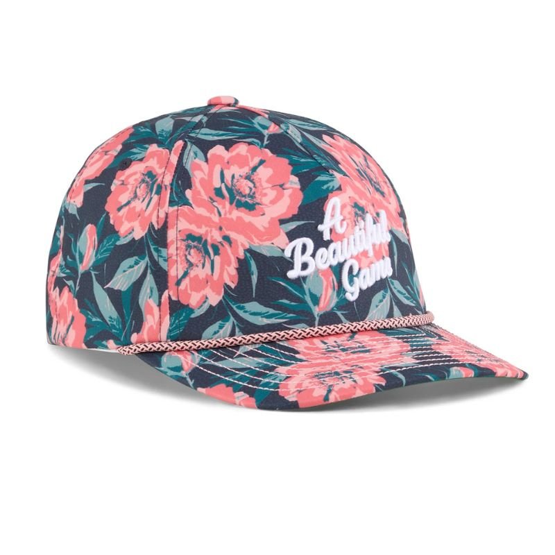 PUMA Beautiful Game Golf Cap Dark Myrtle Pink Fruit OSFA