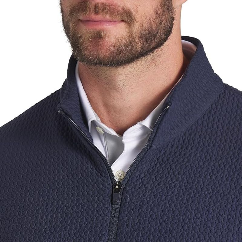 PUMA Boulder Golf 1/4 Zip Navy Blazer