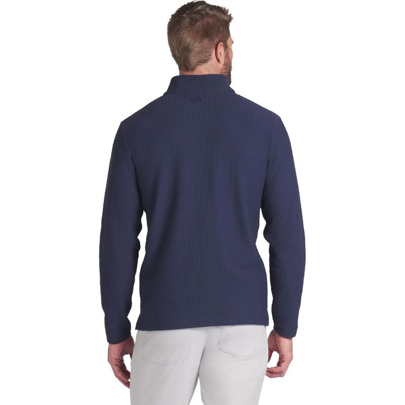 PUMA Boulder Golf 1/4 Zip Navy Blazer
