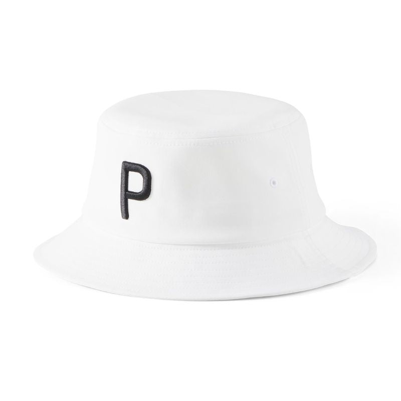 PUMA Bucket P Hat White