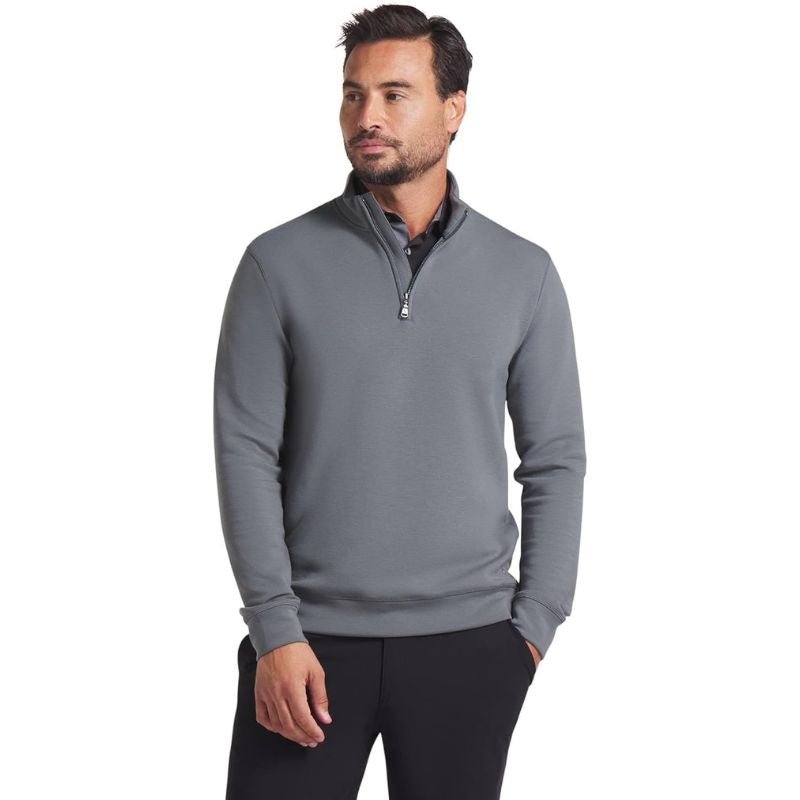 PUMA Cloudspun Fleece 1/4 Zip Mineral Gray