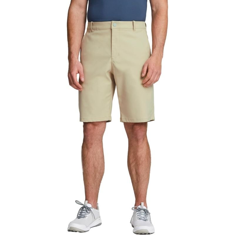 PUMA Dealer 10" Golf Shorts Alabaster Beige