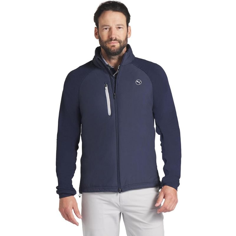 PUMA Hielands Golf Jacket Navy