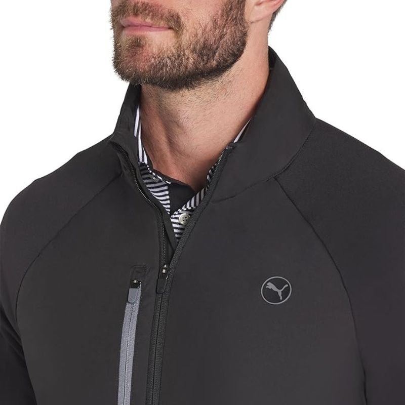 PUMA Hielands Golf Jacket Black