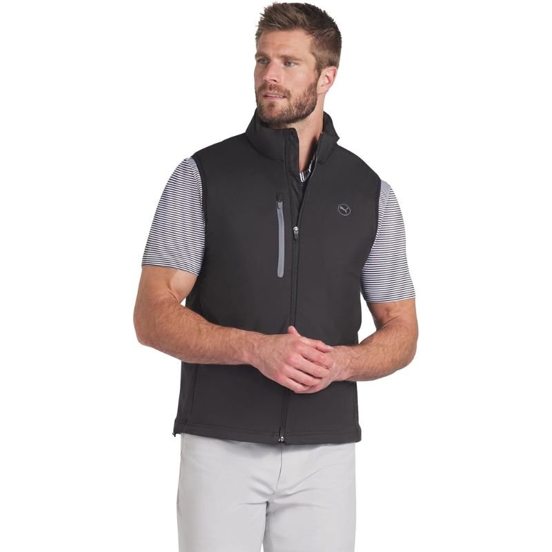 PUMA Hielands Golf Vest Black