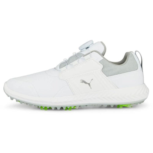 PUMA Junior IGNITE PWRCAGE Golf Shoes White
