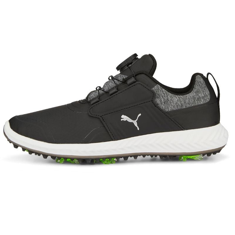 PUMA Junior IGNITE PWRCAGE Golf Shoes Black