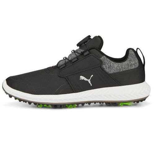 PUMA Junior IGNITE PWRCAGE Golf Shoes Black