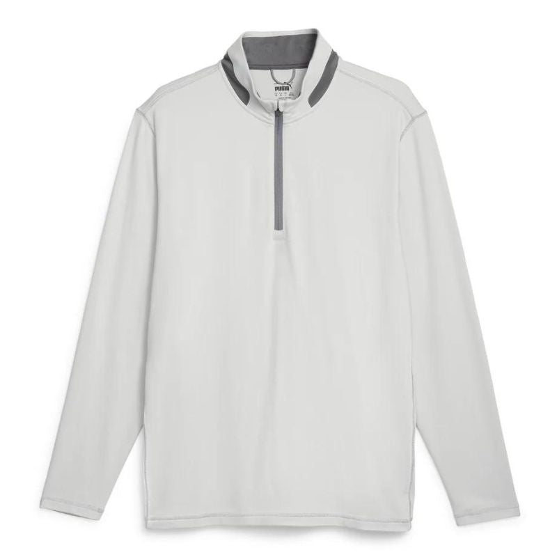 PUMA Lightweight Golf 1/4 Zip Ash Gray/Slate Sky