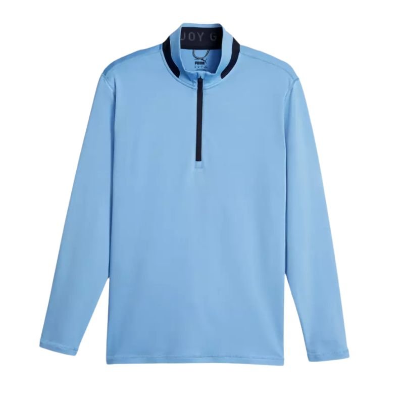 PUMA Lightweight Golf 1/4 Zip Regal Blue/Navy Blazer