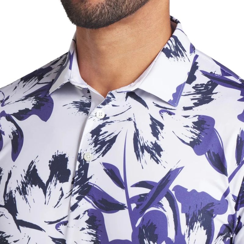 PUMA MATTR Broken Flower Golf Polo