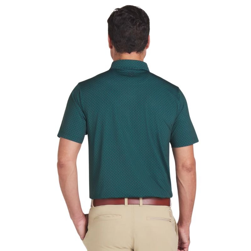 PUMA MATTR Micro Floral Golf Polo