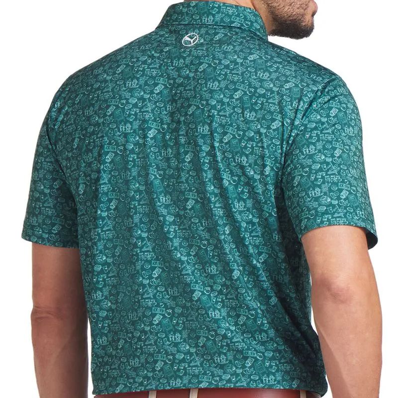 PUMA MATTR Peach Stand Golf Polo