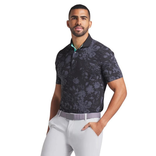 PUMA MATTR Rose Golf Polo Puma Black Strong Gray