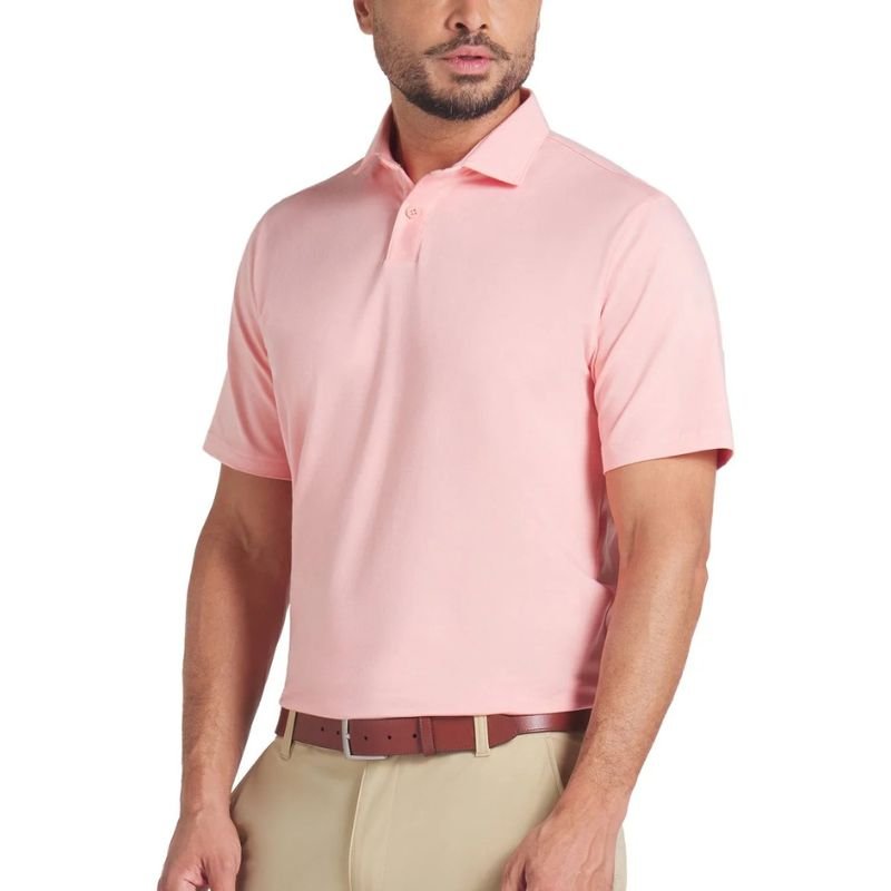 PUMA Modalon Golf Polo Pink Fruit