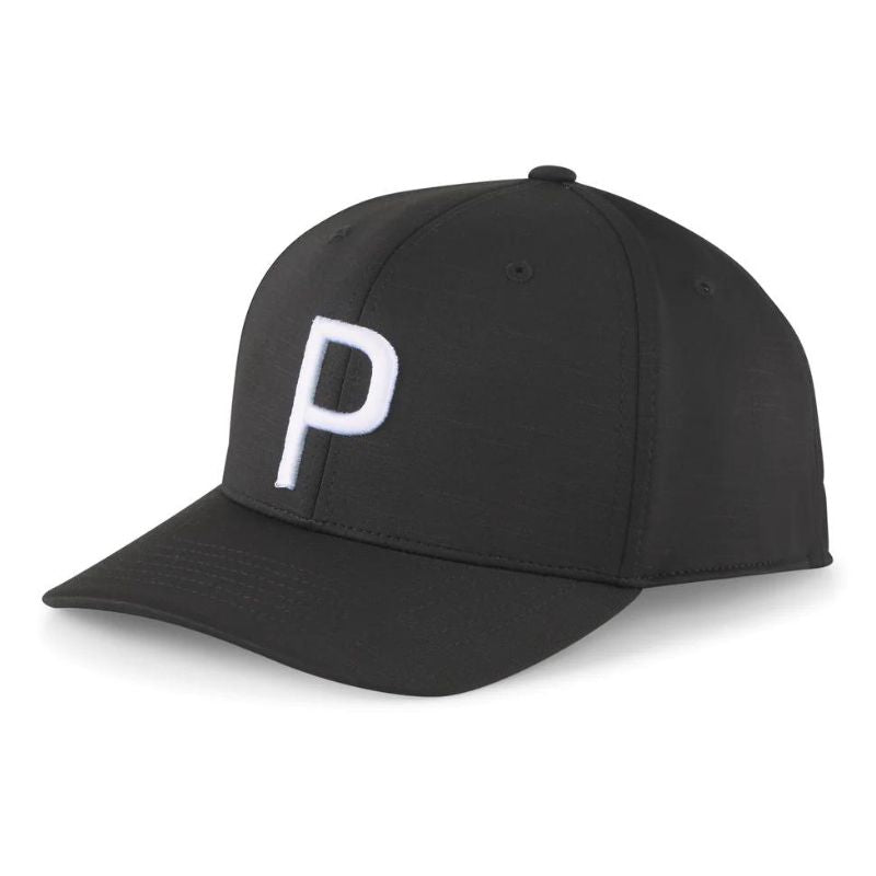 PUMA P Adjustable Cap Black