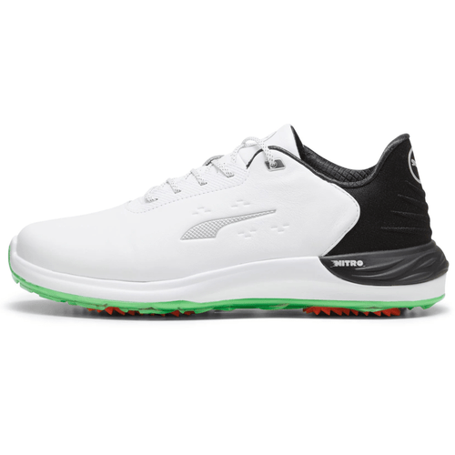 PUMA PHANTOMCAT NITRO Golf Shoes Puma White Puma Black Fluro Green Medium