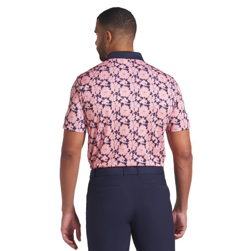 PUMA Pique Flowers Field Golf Polo