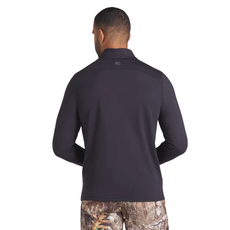 PUMA Realtree® Golf 1/4 Zip Black