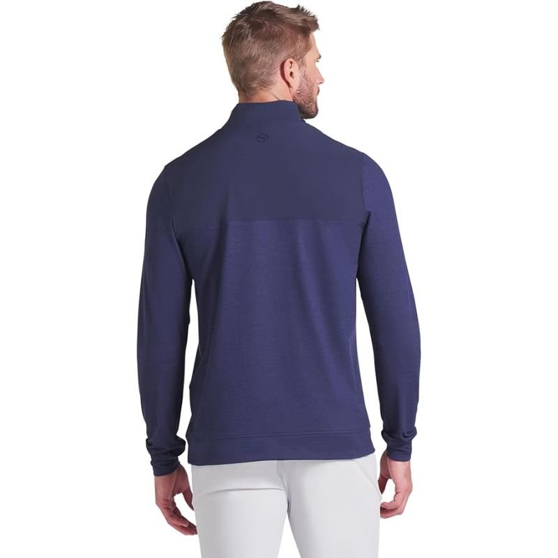 PUMA Ripguard Hybrid Golf 1/4 Zip Navy Blazer