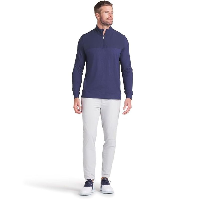 PUMA Ripguard Hybrid Golf 1/4 Zip Navy Blazer