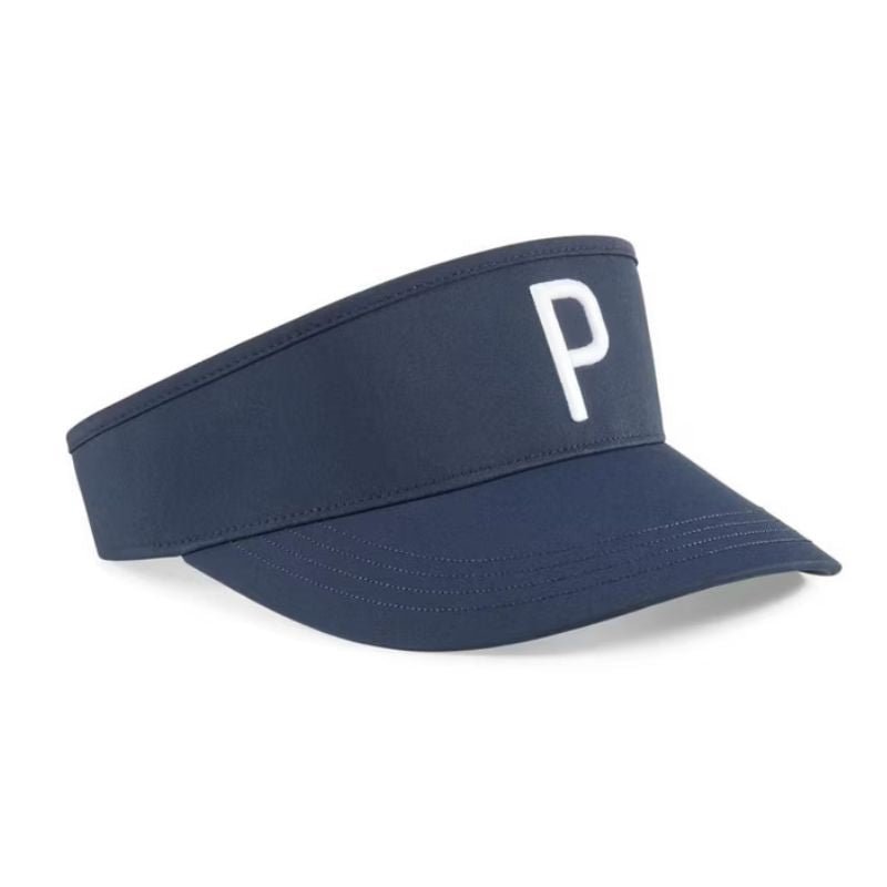 PUMA Tech P Adjustable Golf Visor Navy OSFA