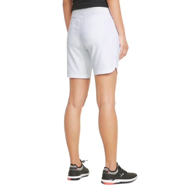 PUMA Women's Bermuda Golf Shorts White