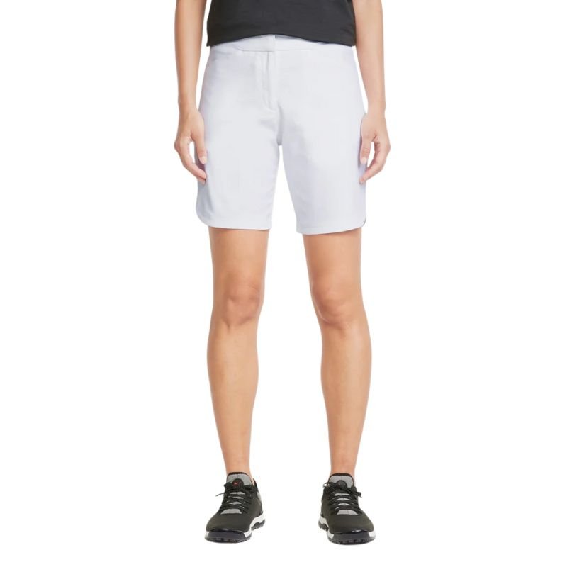PUMA Women's Bermuda Golf Shorts White