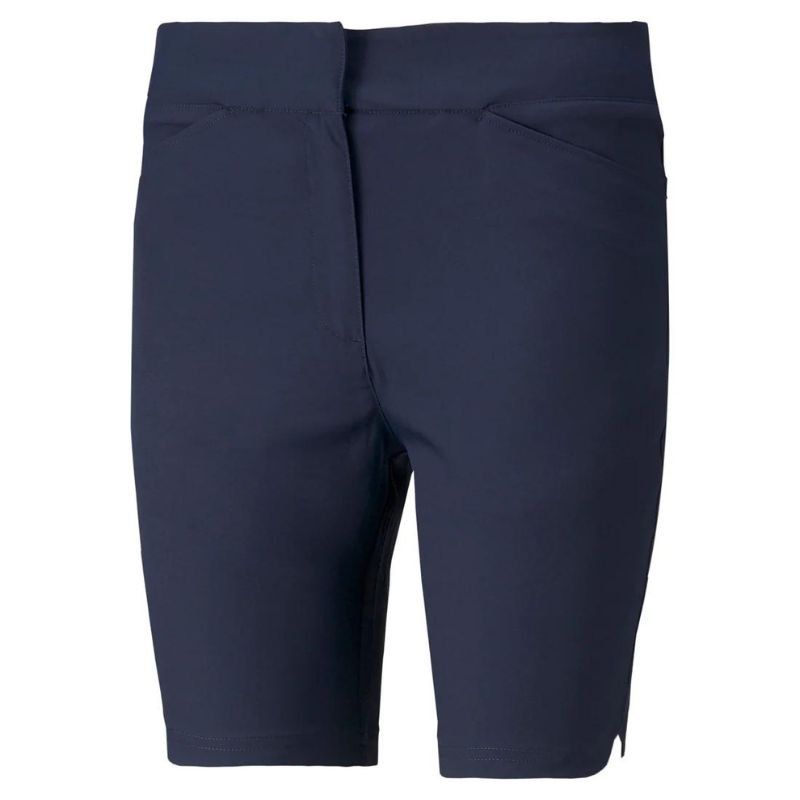 PUMA Women's Bermuda Golf Shorts Navy