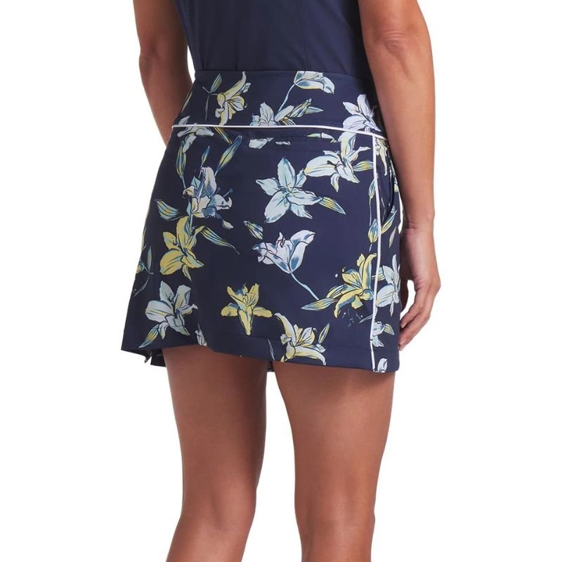 PUMA Women's Blake Knit Lily Floral Golf Skirt