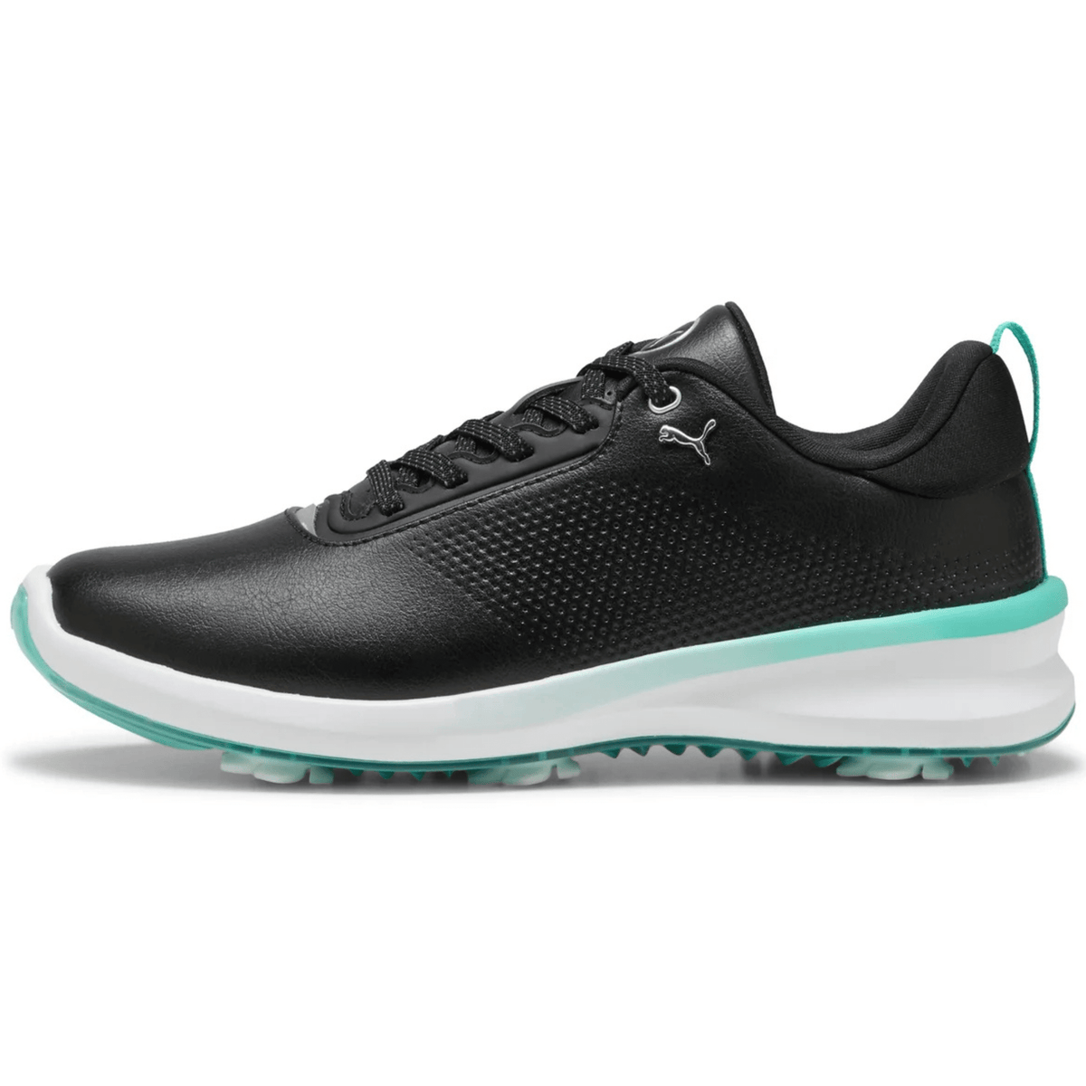 PUMA Women's IGNITE BLAZE 2 Golf Shoes Black Aquatic Medium