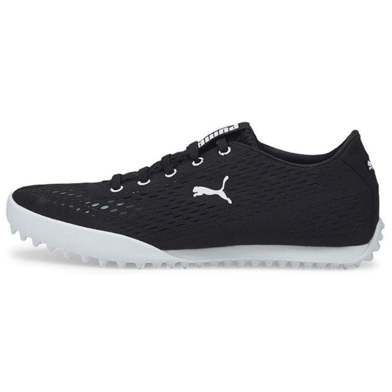 PUMA Women's Monolite FUSION Slip-On Spikeless Golf Shoes Puma Black Medium