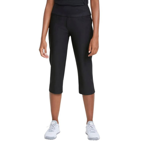 PUMA Women's PWRSHAPE Capri Golf Pants Black SMALL