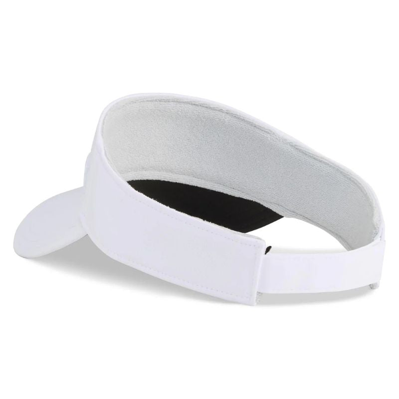 PUMA Women's Sport Golf Visor White