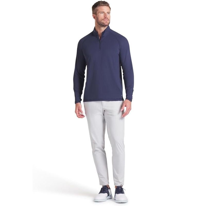 PUMA YouV Golf 1/4 Zip Navy Blazer