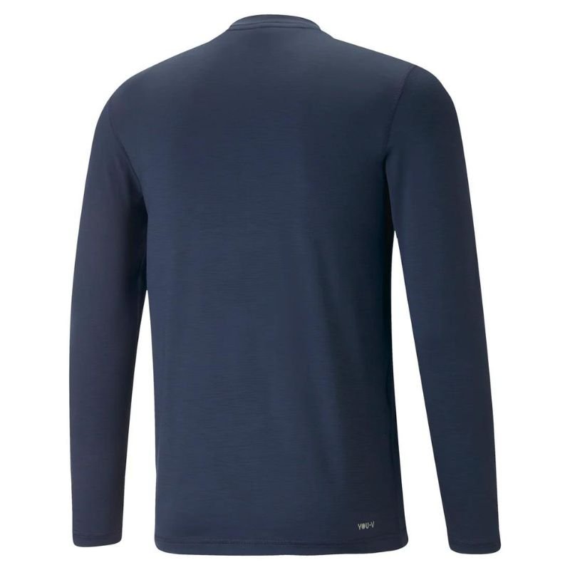 PUMA YouV Long Sleeve Baselayer Golf Shirt Navy Blazer