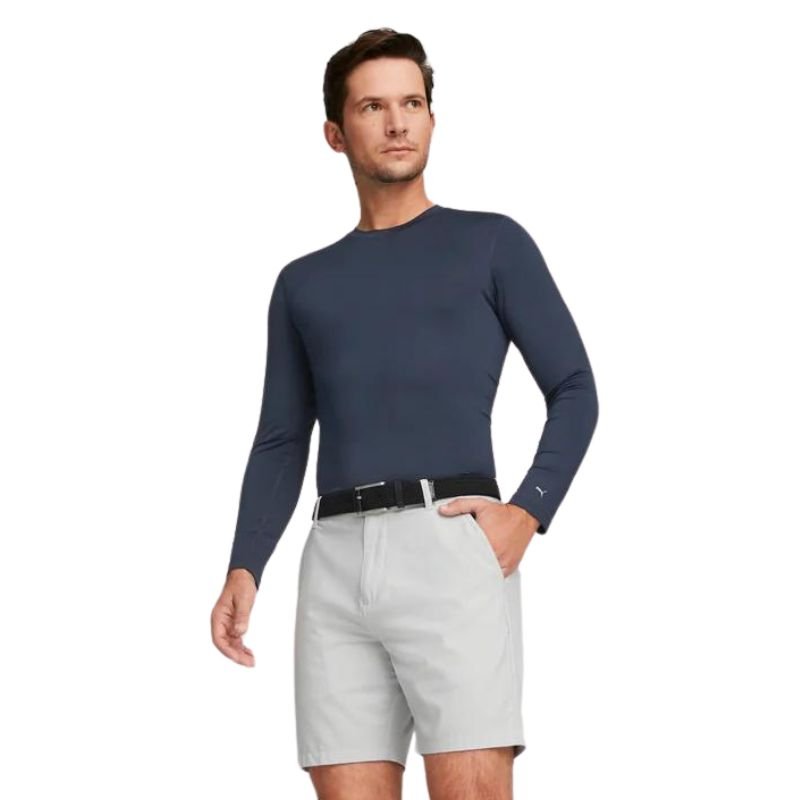 PUMA YouV Long Sleeve Baselayer Golf Shirt Navy Blazer