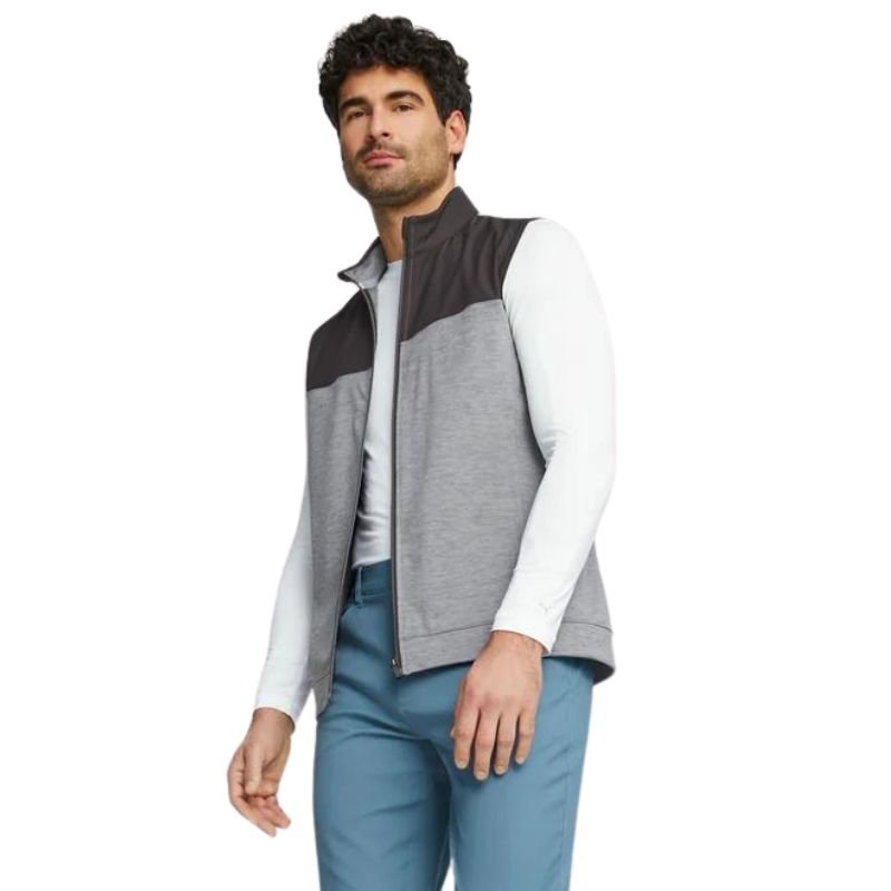 PUMA YouV Long Sleeve Baselayer Golf Shirt Bright White