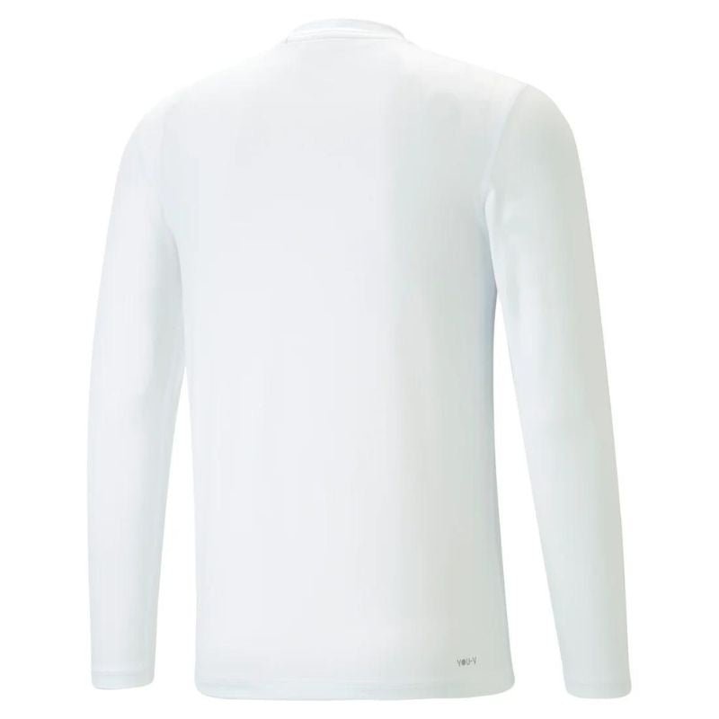 PUMA YouV Long Sleeve Baselayer Golf Shirt Bright White