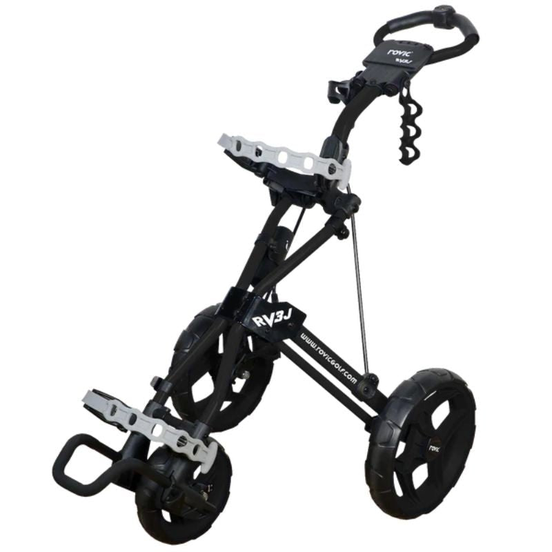 Rovic RV3J Junior Golf Push Cart Black