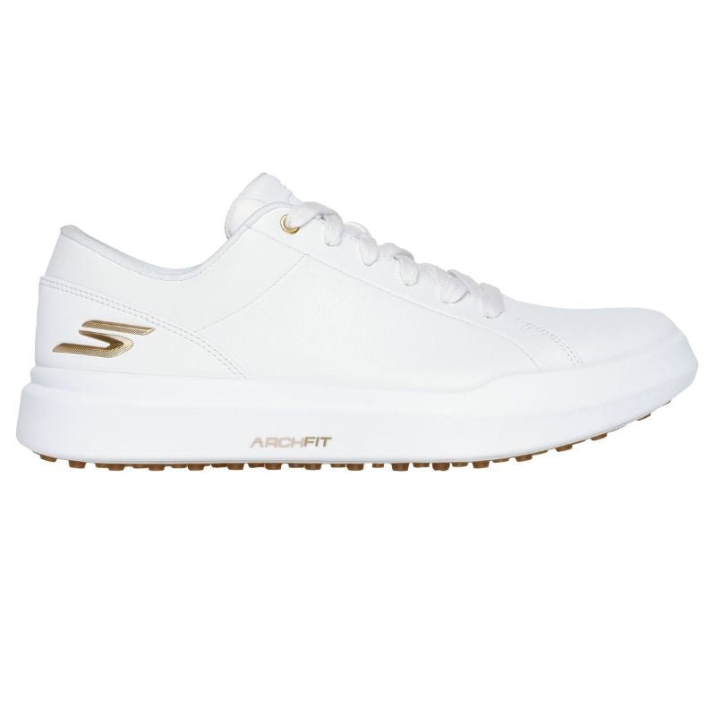 Skechers Women's Go Golf Drive 6 Spikeless Golf Shoes White Medium